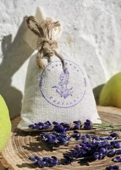 Lawendowy woreczek zapachowy 20g - bawełniany