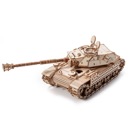 Czołg Bat.-Chatillon Bourrasque WoT - Drewniane Puzzle 3D Little Story