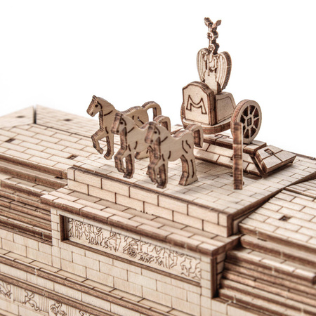 Brama Brandenburska - Drewniane Puzzle Model 3D Little Story