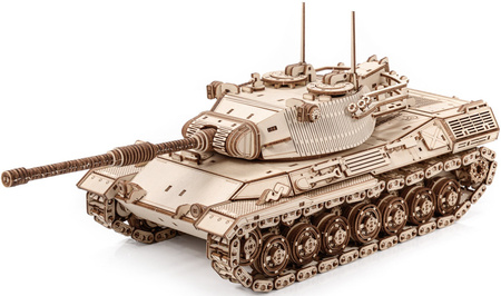 Czołg Leopard 1 WoT - Drewniane Puzzle 3D Little Story