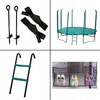 Trampolina Ogrodowa Jumpi 435cm/14FT - Żółta