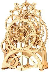 Zegar z Wahadłem - Drewniane Puzzle 3D ROBOTIME