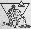 EWA Drewniane Puzzle 3D – Wodnik Dekoracja Ścienna
