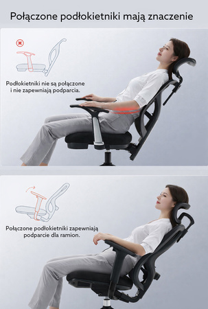 Ergonomiczny Fotel Biurowy ANGEL Europa 2.0 Obrotowy – Czarny
