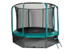 Trampolina Ogrodowa Jumpi 374cm/12FT Maxy Comfort -  Zielona
