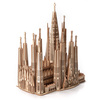 Sagrada Familia - Drewniane Puzzle Model 3D Little Story