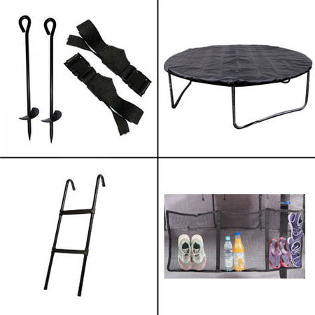 Trampolina Ogrodowa Jumpi 435cm/14FT - Żółta