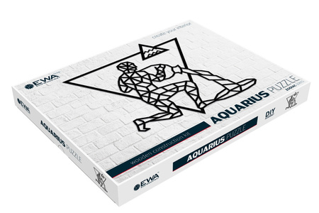 EWA Drewniane Puzzle 3D – Wodnik Dekoracja Ścienna