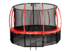 Trampolina Ogrodowa Jumpi 435cm/14FT Maxy Comfort - Czerwona