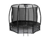 Trampolina Ogrodowa Jumpi 374cm/12FT Maxy Comfort Plus -  Czarna