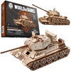 Czołg T-34-85 WoT - Drewniane Puzzle 3D Little Story