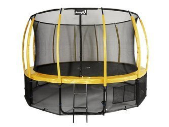 Trampolina Ogrodowa Jumpi 435cm/14FT - Żółta