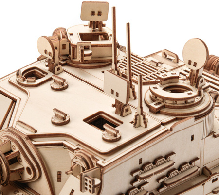 Czołg Tortoise WoT - Drewniane Puzzle 3D Little Story