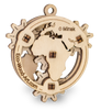 EWA Drewniane Puzzle 3D - Mały Globus