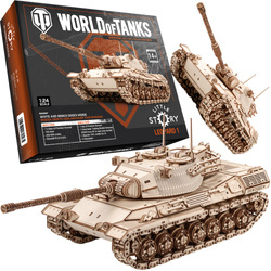 Czołg Leopard 1 WoT - Drewniane Puzzle 3D Little Story