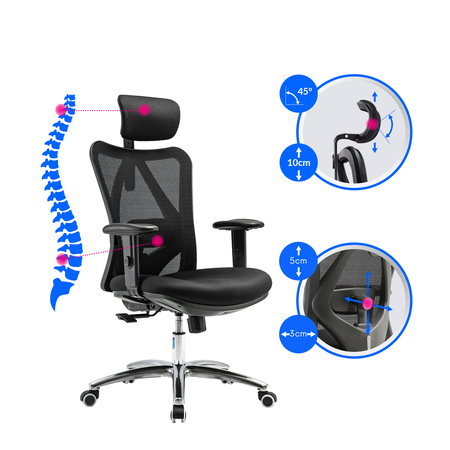 Fotel ANGEL Europa – Obrotowy Fotel Ergonomiczny do Biura