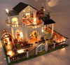 HONGDA Składany Drewniany Model Puzzle 3D DIY Eliksir Miłości