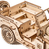 Samochód Wojskowy Jeep - Drewniane Puzzle Model 3D