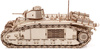 Czołg Char B1 WoT - Drewniane Puzzle 3D Little Story