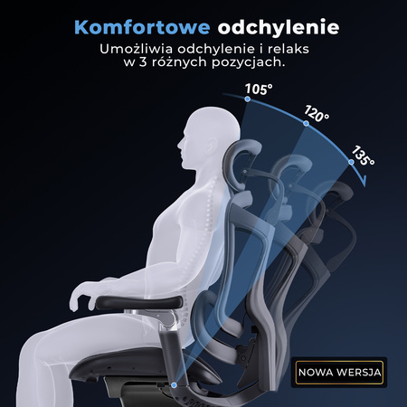 Ergonomiczny Fotel Biurowy ANGEL Kosmo
