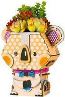 ROBOTIME Drewniane Puzzle 3D - Doniczka Koala