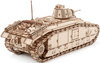 Czołg Char B1 WoT - Drewniane Puzzle 3D Little Story