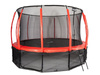 Trampolina Ogrodowa Jumpi 435cm/14FT Maxy Comfort - Czerwona