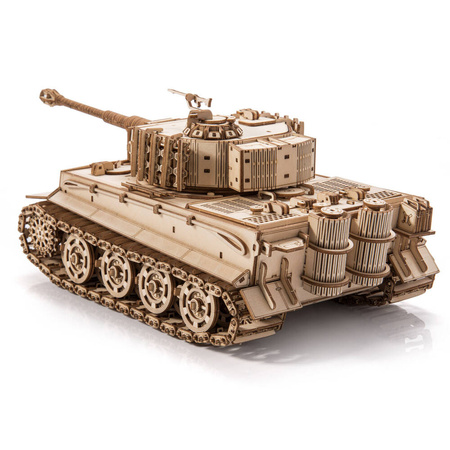 Czołg Tiger M1 WoT - Drewniane Puzzle 3D Little Story