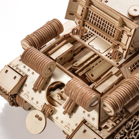 Czołg T-34-85 WoT - Drewniane Puzzle 3D Little Story