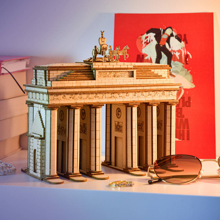 Brama Brandenburska - Drewniane Puzzle Model 3D Little Story