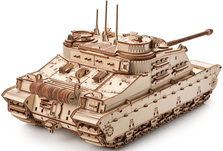 Czołg Tortoise WoT - Drewniane Puzzle 3D Little Story