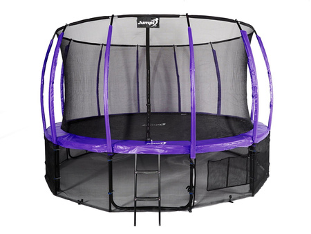 Trampolina Ogrodowa Jumpi 435cm/14FT - Fioletowa