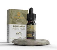 Certyfikowany Olejek CBD 30% PLUS 5% CBG - olejek konopny 3000 mg