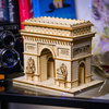 Łuk Triumfalny w Paryżu - Drewniane Puzzle 3D Model