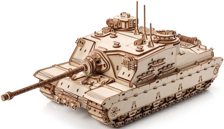 Czołg Tortoise WoT - Drewniane Puzzle 3D Little Story