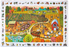 ROBOTIME Drewniane Puzzle + Gra Edukacyjna 48 el.