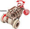 Mr.Playwood Drewniane Puzzle 3D - Starbike
