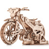 Motocykl Żużlowy Model 3D - Drewniane Puzzle Little Story