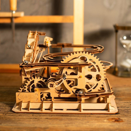 Tor Do Wyścigu Kulek - Drewniane Puzzle 3D ROBOTIME