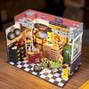 Warsztat Samochodowy - Składany Drewniane Puzzle 3D ROBOTIME