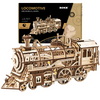 Lokomotywa - Drewniane Puzzle 3D ROBOTIME