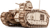 Czołg Char B1 WoT - Drewniane Puzzle 3D Little Story