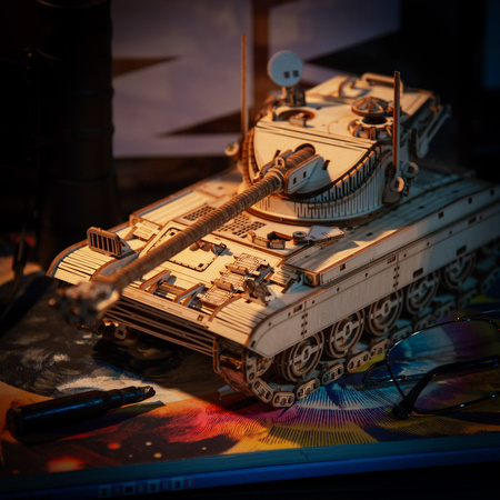 Czołg AMX 13 105 WoT - Drewniane Puzzle 3D Little Story