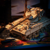 Czołg AMX 13 105 WoT - Drewniane Puzzle 3D Little Story