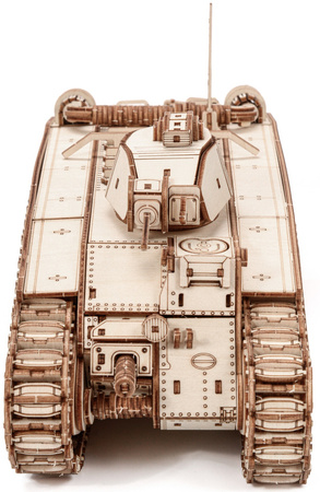 Czołg Char B1 WoT - Drewniane Puzzle 3D Little Story