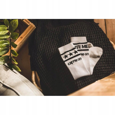 Bawełniane skarpety podkolanówki unisex