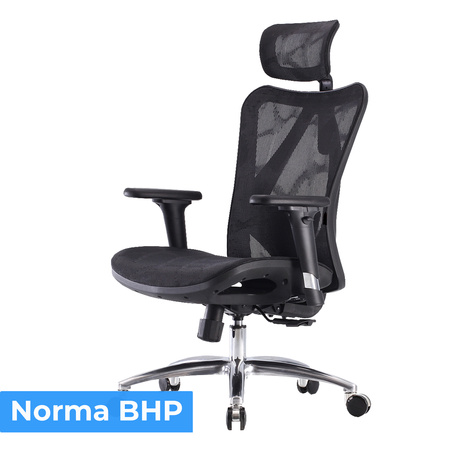 Ergonomiczny Fotel Biurowy ANGEL KalistO - Czarny