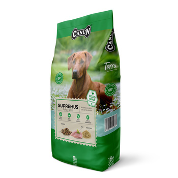 Canun Terra Supremus z kurczakiem 18 kg - Karma dla psów dorosłych