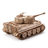 Czołg Tiger M1 WoT - Drewniane Puzzle 3D Little Story