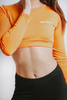 Top Alex Carrieon w kolorze pomarańczowym longsleeve